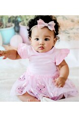 Sweet Wink- Easter Bunny S/S Tutu Bodysuit