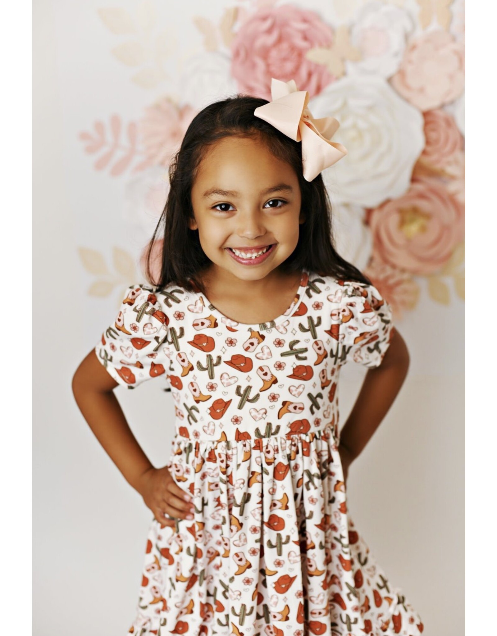 Swoon Baby Swoon Baby- Rodeo Girl Twirl S/S Dress