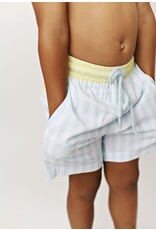 Swoon Baby Swoon Baby- Lemonade Collection: Stripe Boy Swim Short