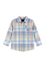 Andy & Evan Andy & Evan- White Plaid Pastel Button Down