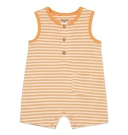 Little Me Little Me-  Banana Rib Romper