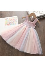 Pastel Ombre Tulle Dress