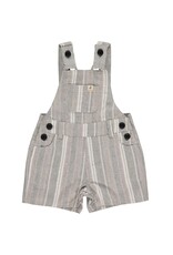 Me & Henry Me & Henry- Bowline Shortie Overall: Grey Woven