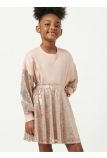 Hayden- Pink Waist Sequin Skirt