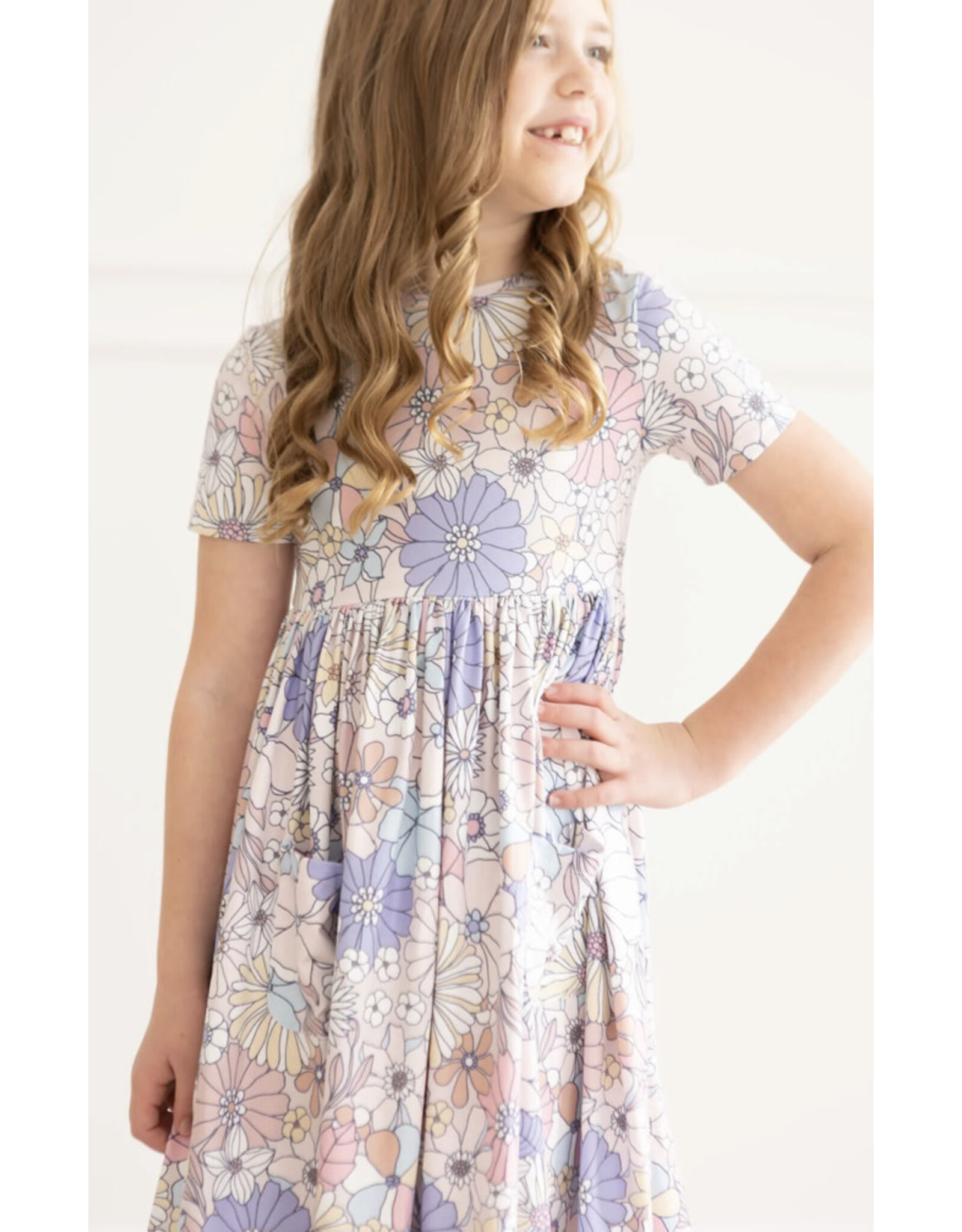 Mila & Rose Mila & Rose- Sweet Escape Floral Pocket Twirl Dress