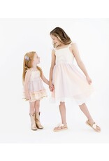 Evie's Closet Evie's Closet- Lavender Rainbow Simplicity Dress