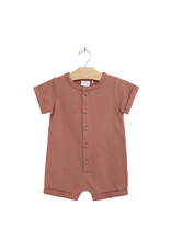 City Mouse- Sunset Button Front Romper