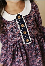 Swoon Baby Swoon Baby- Midnight Garden Petal Proper Pocket Dress