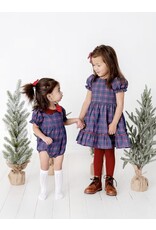 Ollie Jay Ollie Jay- Aura Dress in Holiday Plaid