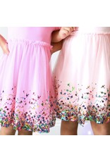 Sweet Wink- Raspberry Confetti Tutu Dress