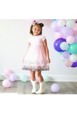 Sweet Wink Sweet Wink- Pink Confetti Tutu Dress