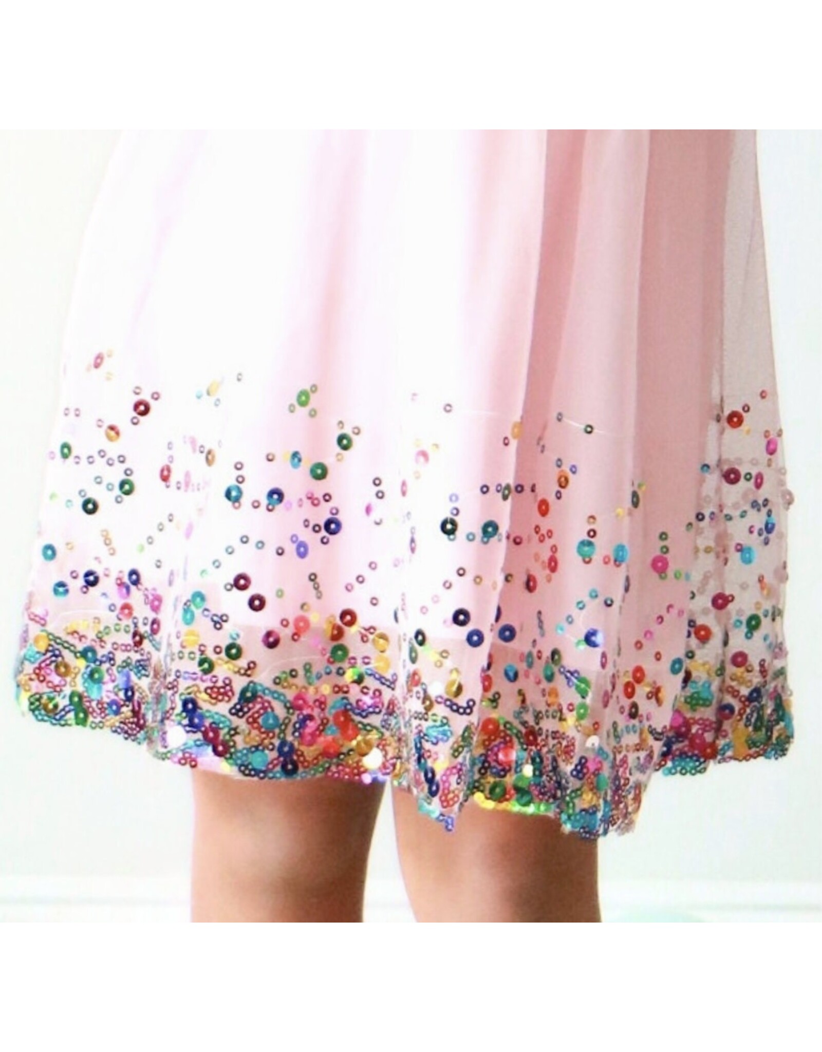 Sweet Wink Sweet Wink- Pink Confetti Tutu Dress