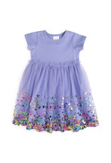 Sweet Wink- Lavender Confetti Tutu Dress