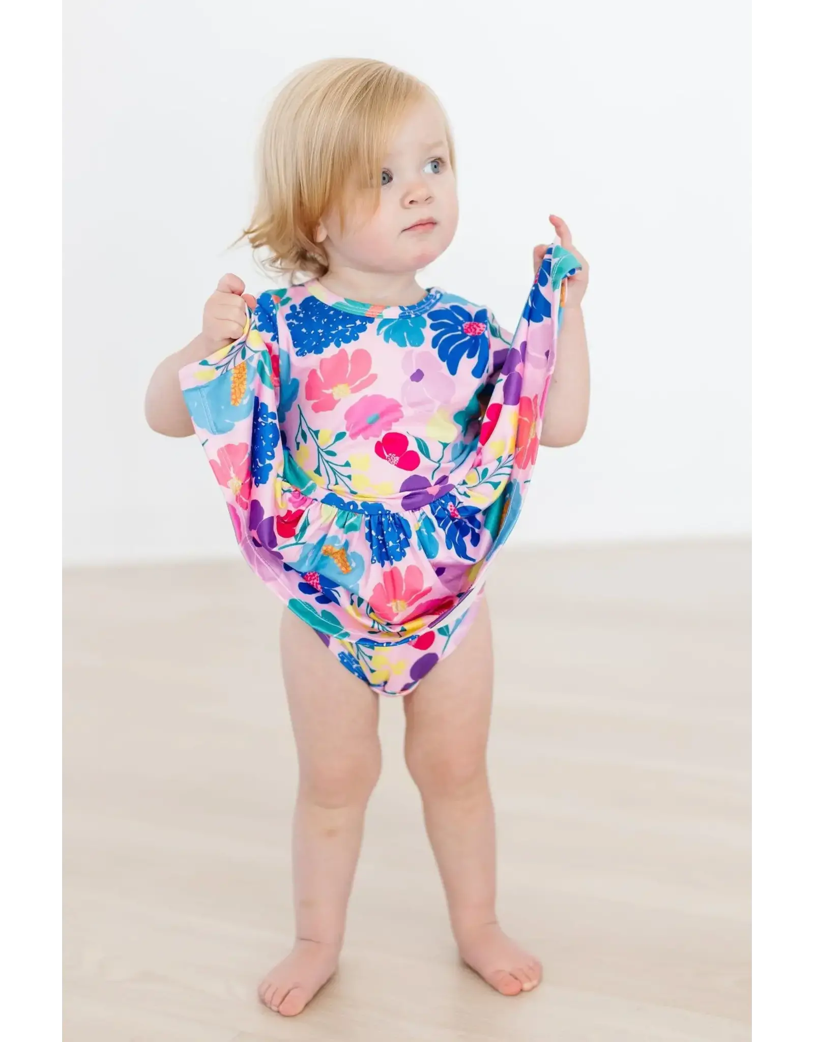Mila & Rose Mila & Rose- Dahlia Dreams Twirl Bodysuit
