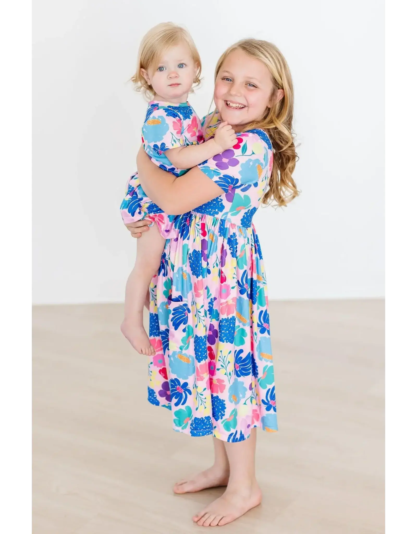Mila & Rose Mila & Rose- Dahlia Dreams Pocket Twirl Dress