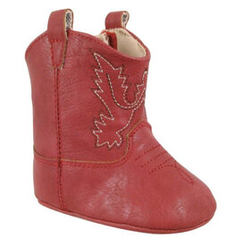 Baby Deer- Red Soft Sole Western Boots