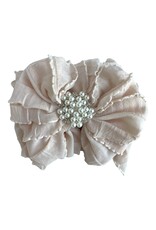 In Awe - Peachy Keen Headband with Pearl