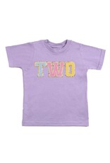 Sweet Wink- Two Birthday Patch S/S Lavender TShirt