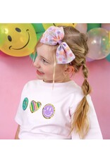 Sweet Wink- Peace, Love, Smile Patch S/S Shirt