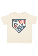 Sweet Wink- Take Me Out to the Ballgame Natural TShirt