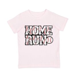Sweet Wink- Home Run Patch S/S Ballet Pink TShirt