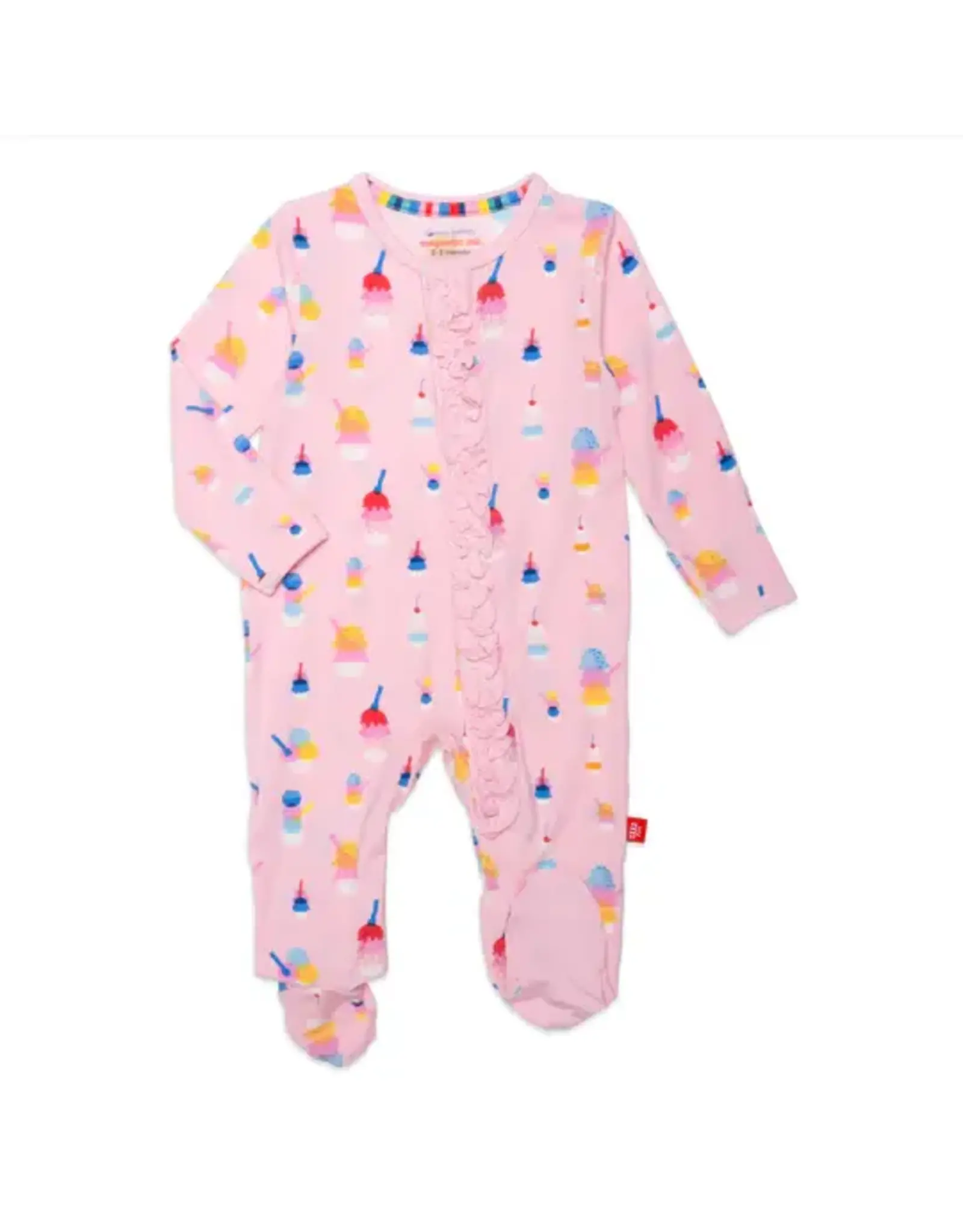 Magnetic Me Magnetic Me - Pink Sundae Funday Modal Magnetic Footie