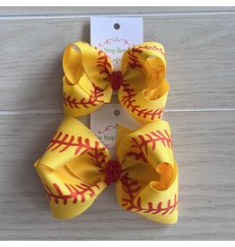 One Stop Bow Shop One Stop- Softball Stitching Knot Bow