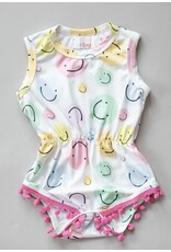 Mila & Rose Mila & Rose- Smile in Style Pom Pom Romper