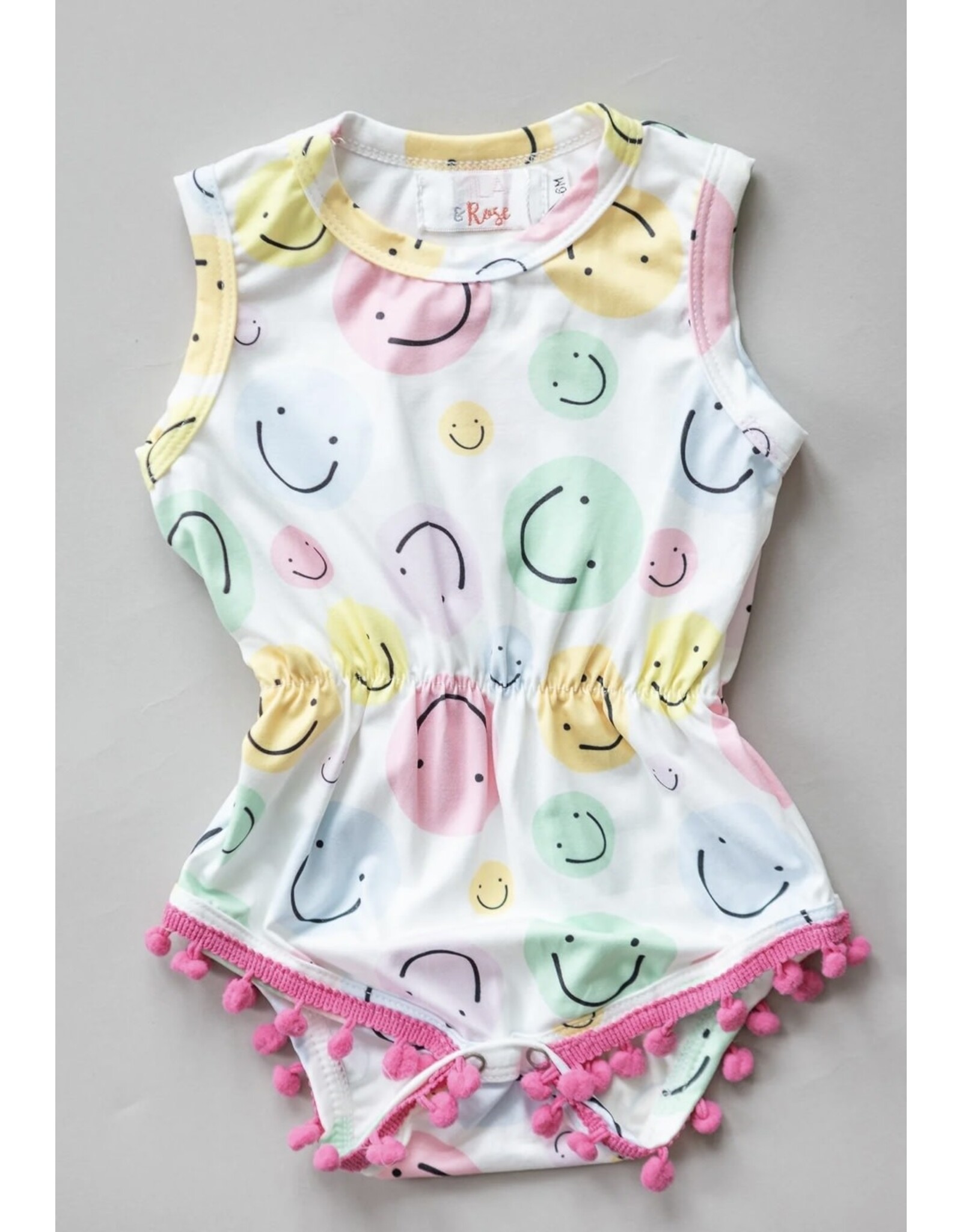 Mila & Rose Mila & Rose- Smile in Style Pom Pom Romper
