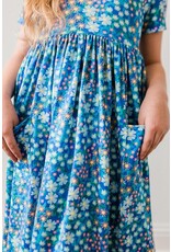 Mila & Rose Mila & Rose- Spring Fling S/S Pocket Twirl Dress