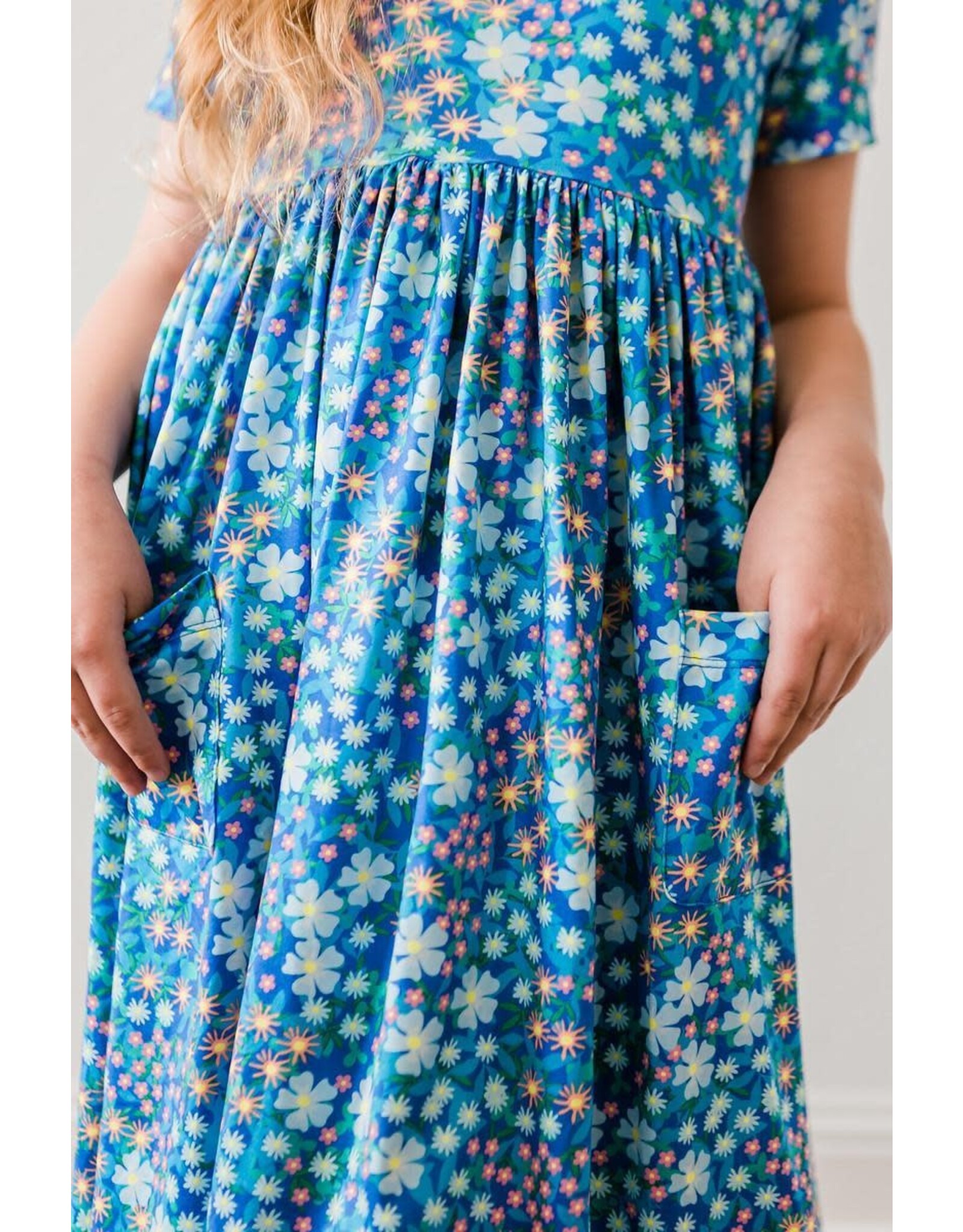 Mila & Rose Mila & Rose- Spring Fling S/S Pocket Twirl Dress