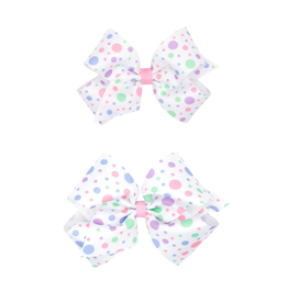 Wee Ones- Pastel Dot Bow