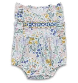 Floral Eggs Romper