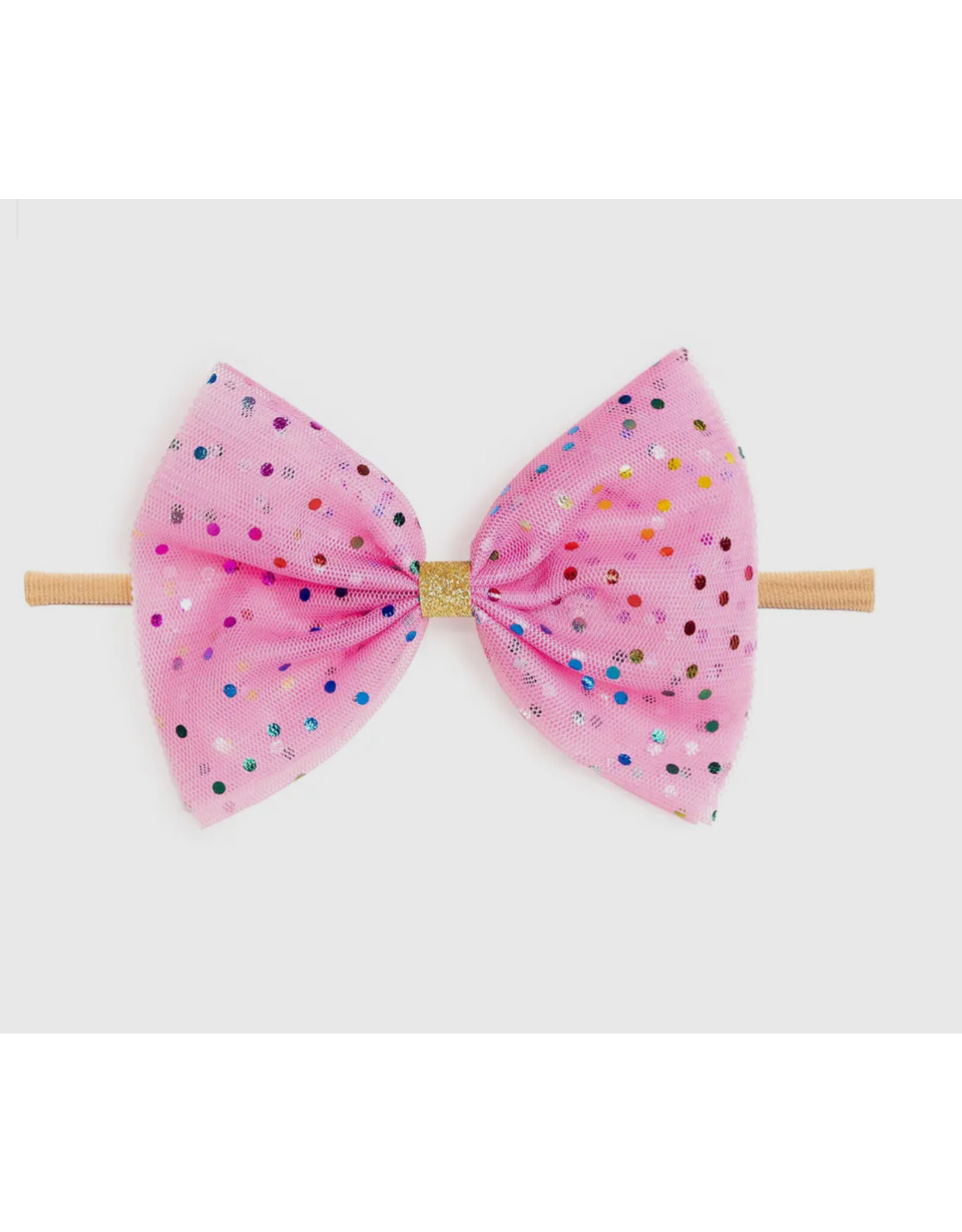 Sweet Wink Sweet Wink- Raspberry Confetti Tulle Bow Headband