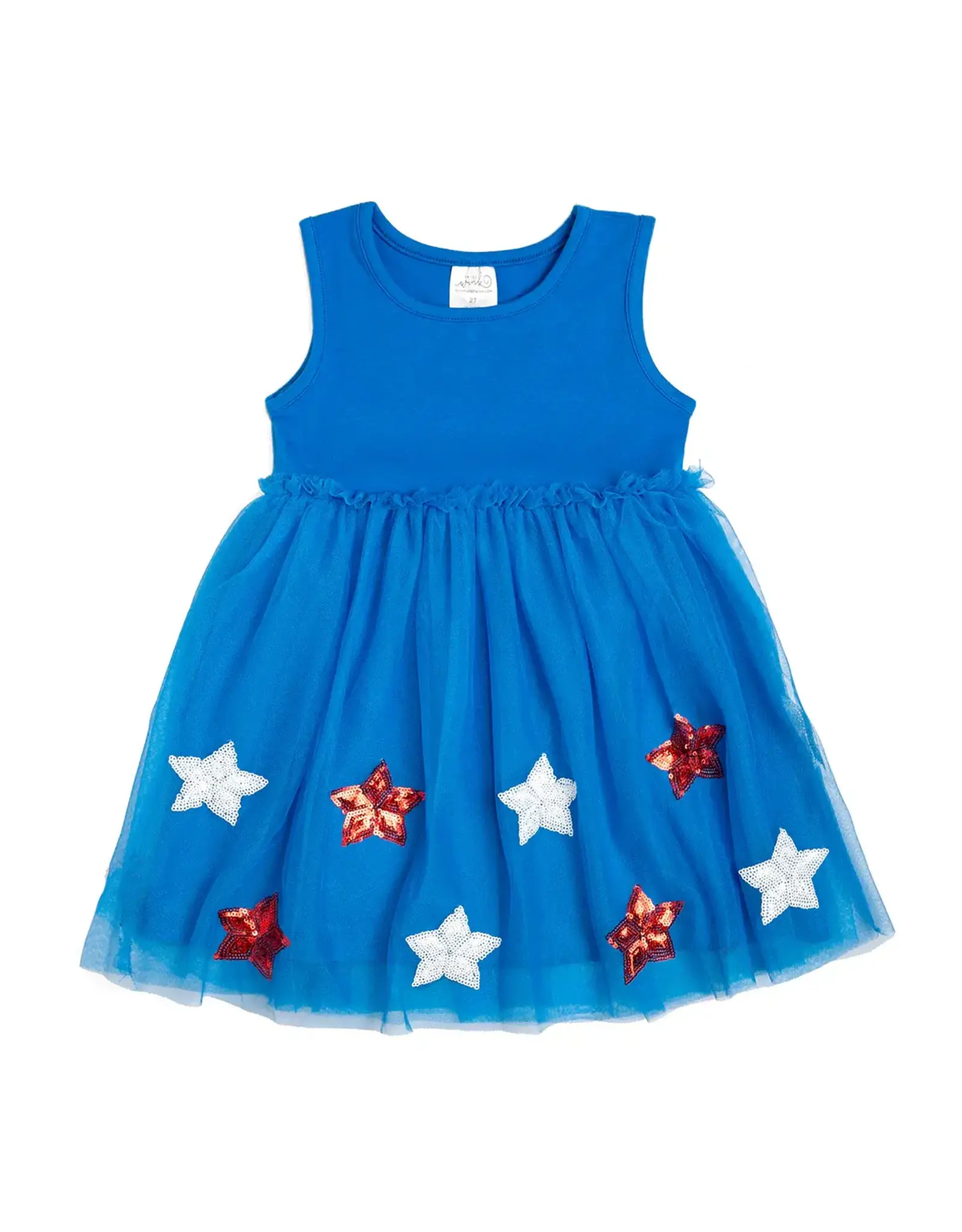 Sweet Wink- Patriotic Star Tutu Dress