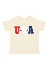 Sweet Wink- USA Multi S/S Natural TShirt
