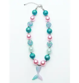 Sparkle Sisters Sparkle Sisters- Mermaid Tail Necklace Ombre
