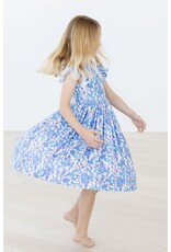 Mila & Rose Mila & Rose- Shimmer & Shine Flutter Sleeve Twirl Dress