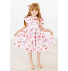 Mila & Rose Mila & Rose- Off to the Circus Flutter Sleeve Twirl Dress