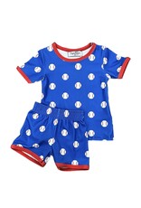 Sugar Bee Clothing Sugar Bee- Baseball Short Lounge Set