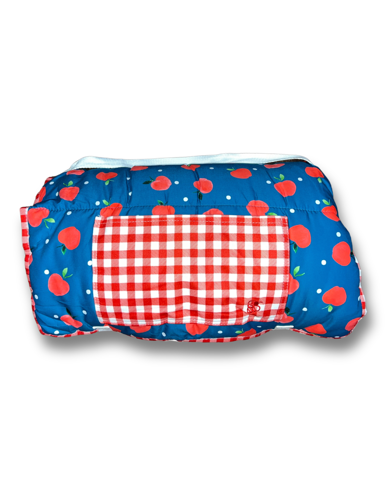 Sugar Bee Clothing Sugar Bee- Apples on Navy Nap Mat