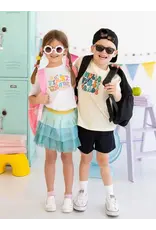 Sweet Wink Sweet Wink- Hello First Grade Shirt: Natural