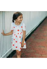 Sugar Bee Clothing Sugar Bee- Red Apples Twirl Dress