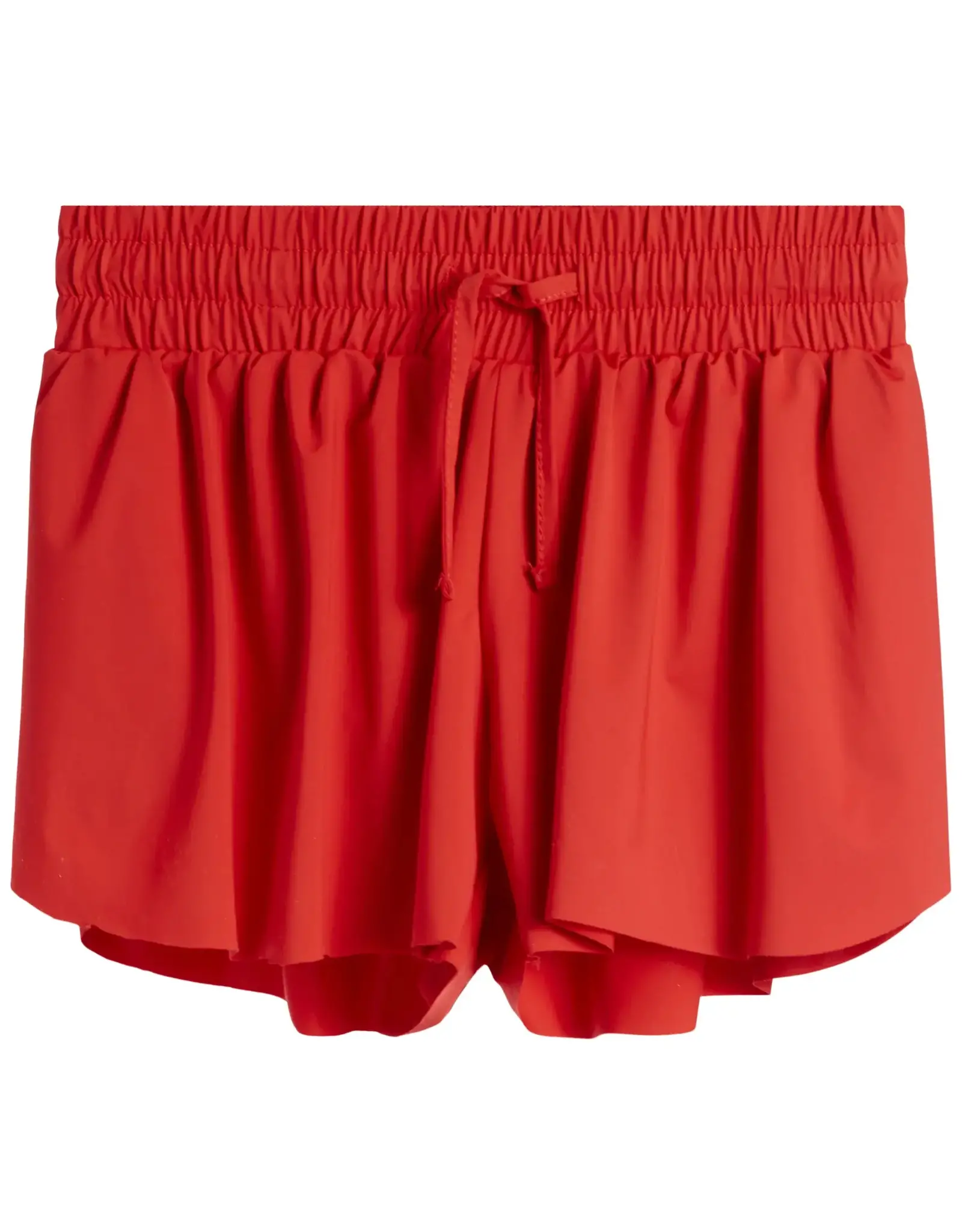 Suzette Suzette- Red Fly Away Shorts