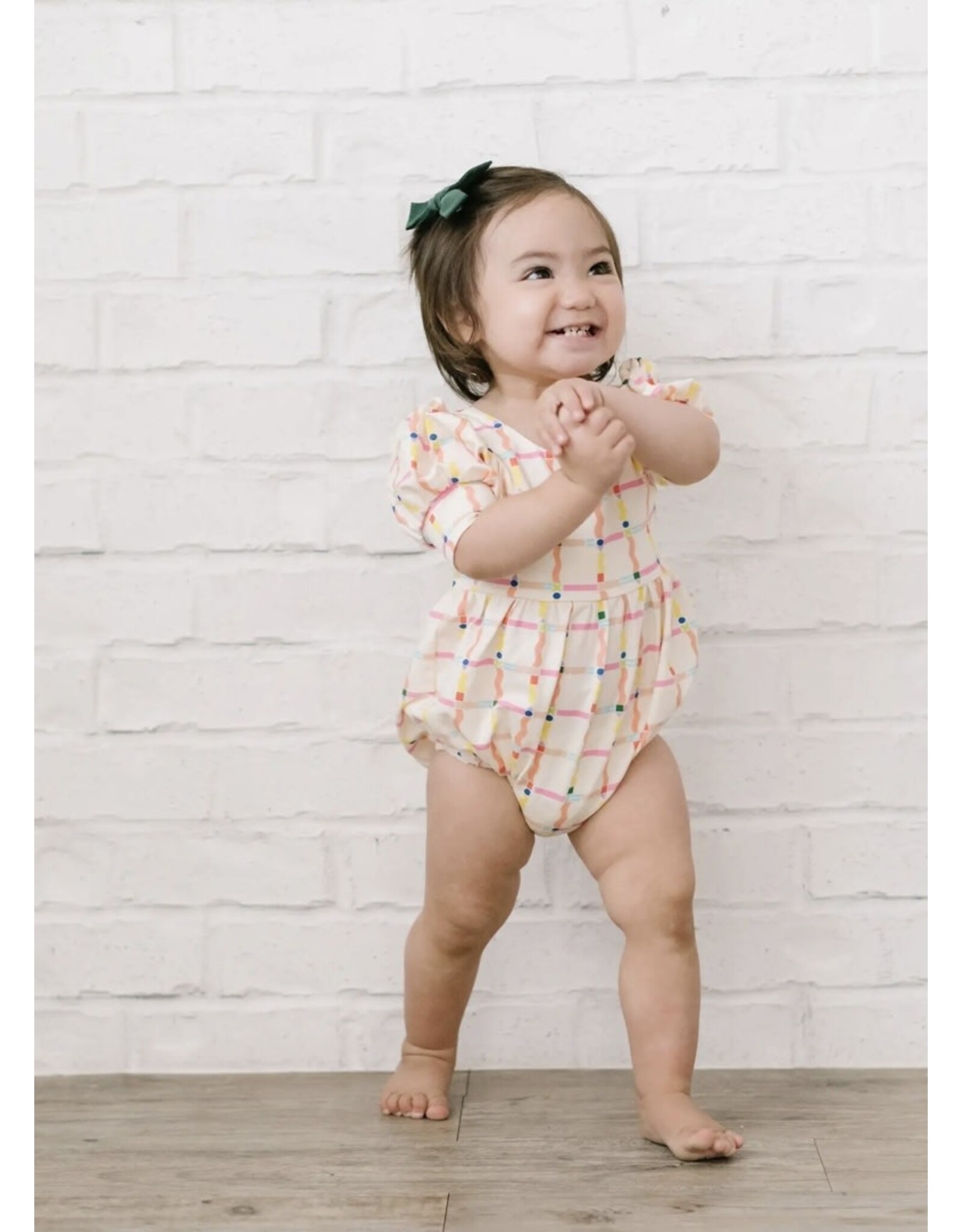 Ollie Jay Ollie Jay- Squiggles Puff Romper