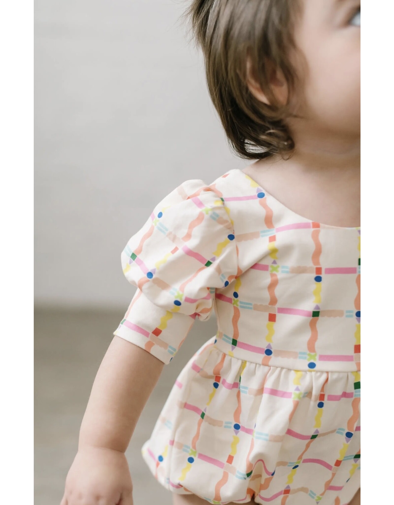 Ollie Jay Ollie Jay- Squiggles Puff Romper
