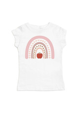 Sweet Wink- Apple Rainbow S/S Shirt- White
