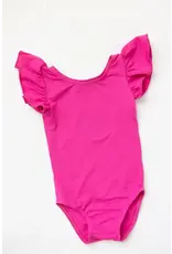 Mila & Rose Mila & Rose- Hot Pink Flutter Leotard