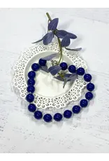 Navy Solid Chunky Necklace