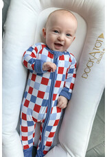Jensen's Jammies Jensen's Jammies- RWB Check Zippy